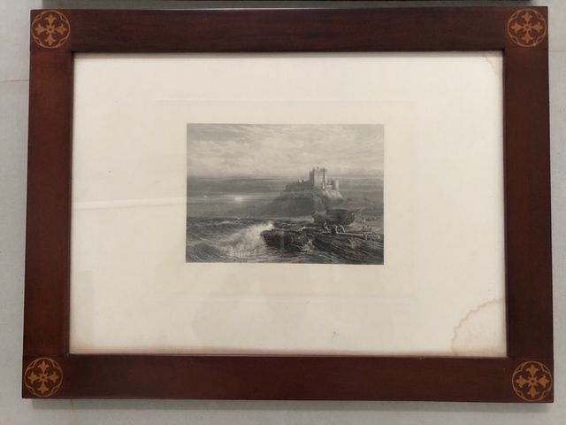 Vendo 4 grabados antiguos: paisajes marinos