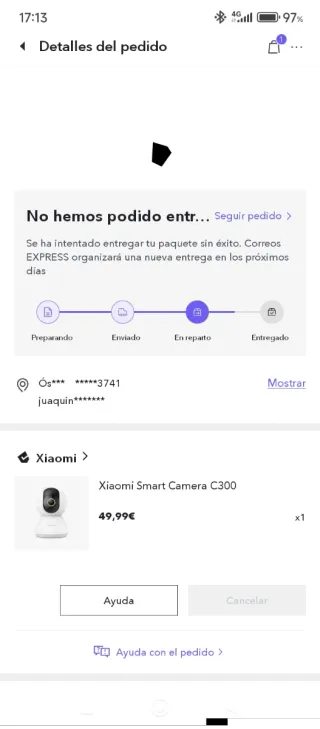 Cámara WiFi Robot Espía