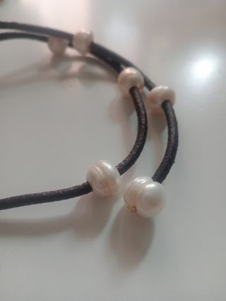 Collar perlas vintage