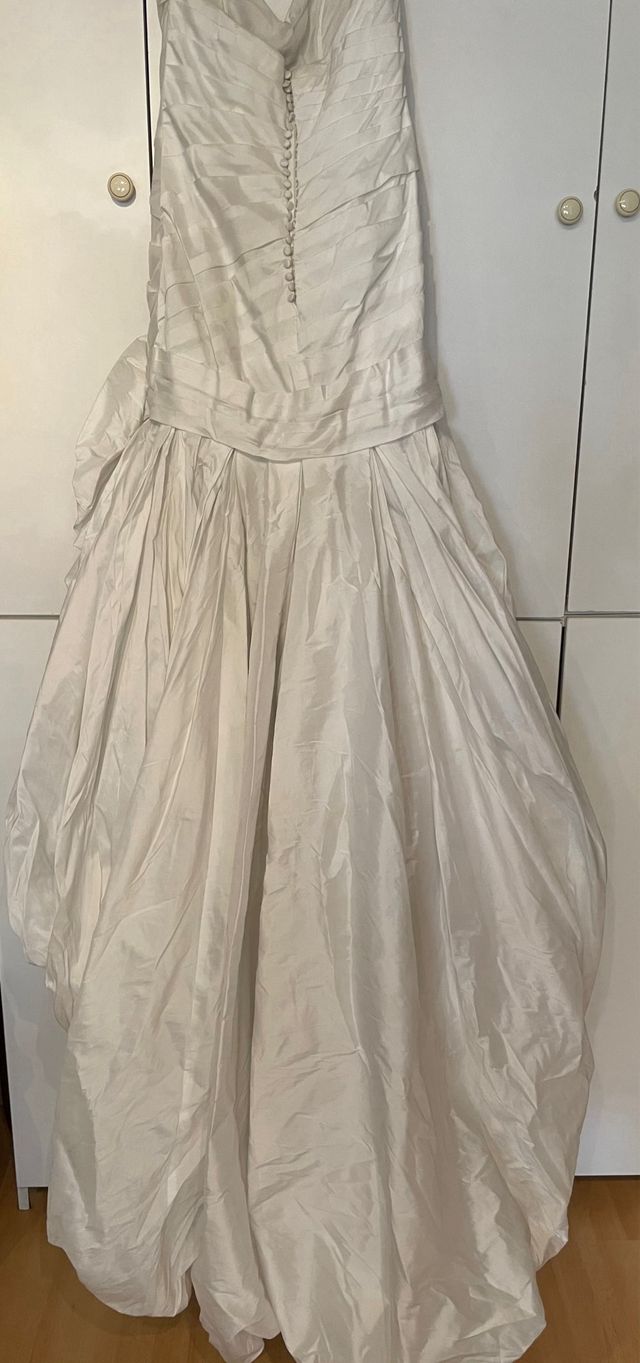 Vestido novia blanco - Talla 40 o 42
