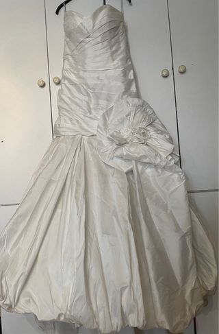 Vestido novia blanco - Talla 40 o 42