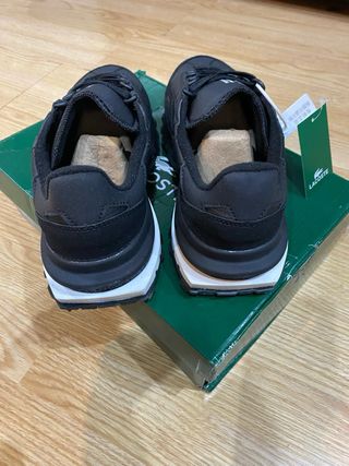 Zapatillas Lacoste Negras