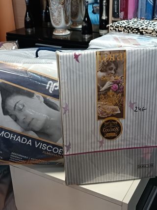 juego de sabanas105+almohada visco 105