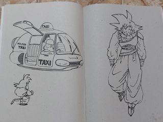 Cuaderno bootleg de Goku, Dragon Ball, 90s