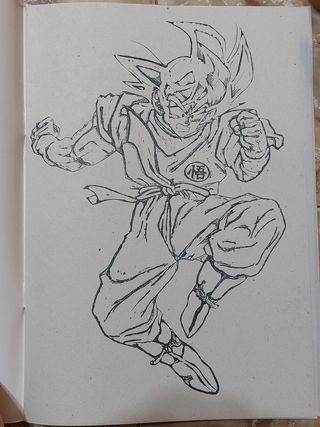 Cuaderno bootleg de Goku, Dragon Ball, 90s
