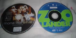 2 DVD-"Zoolander y La sonrisa de Mona Lisa"
