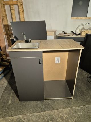 Mueble fregadero camper nevera nuevo
