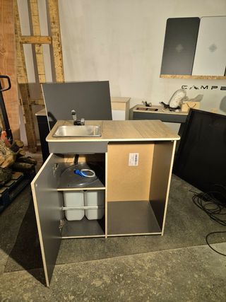Mueble fregadero camper nevera nuevo
