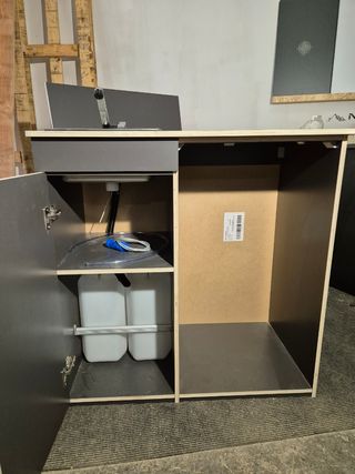 Mueble fregadero camper nevera nuevo
