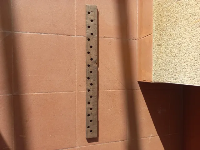 Perchero madera artesanal colgador