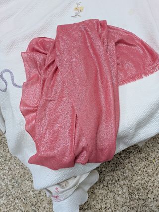 Scialle rosa donna
