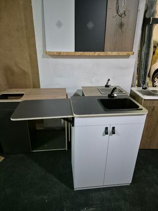 Mueble fregadero camper nuevo