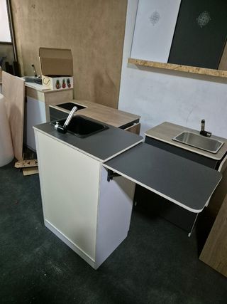 Mueble fregadero camper nuevo