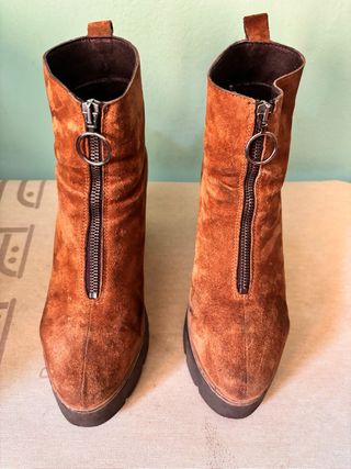 Botines Marrón Ante