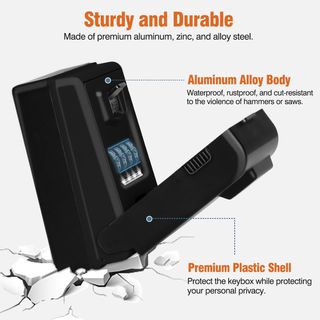 Caja fuerte llaves exterior impermeable