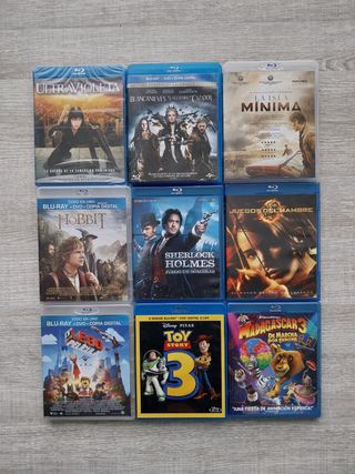 Películas Bluray 1x5€ / 3x12€ / 10x35€