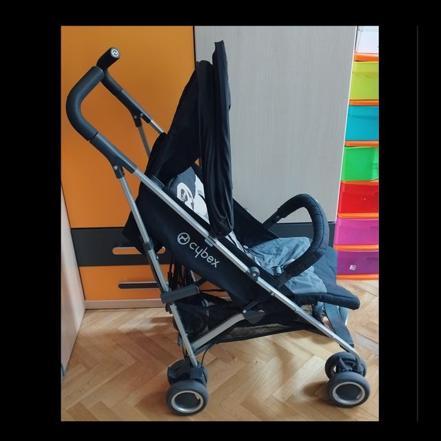 Silla Cybex Onix + saco + plástico lluvia
