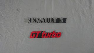 Anagrama Renault 5 Gt Turbo