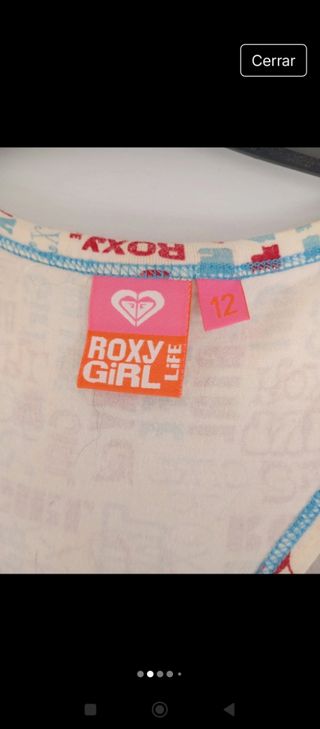 Vestido Roxy playero niña