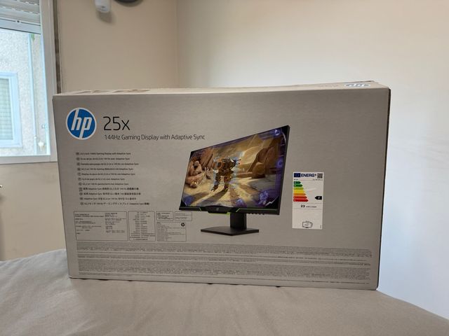 PANTALLA HP 25X 144Hz Gaming