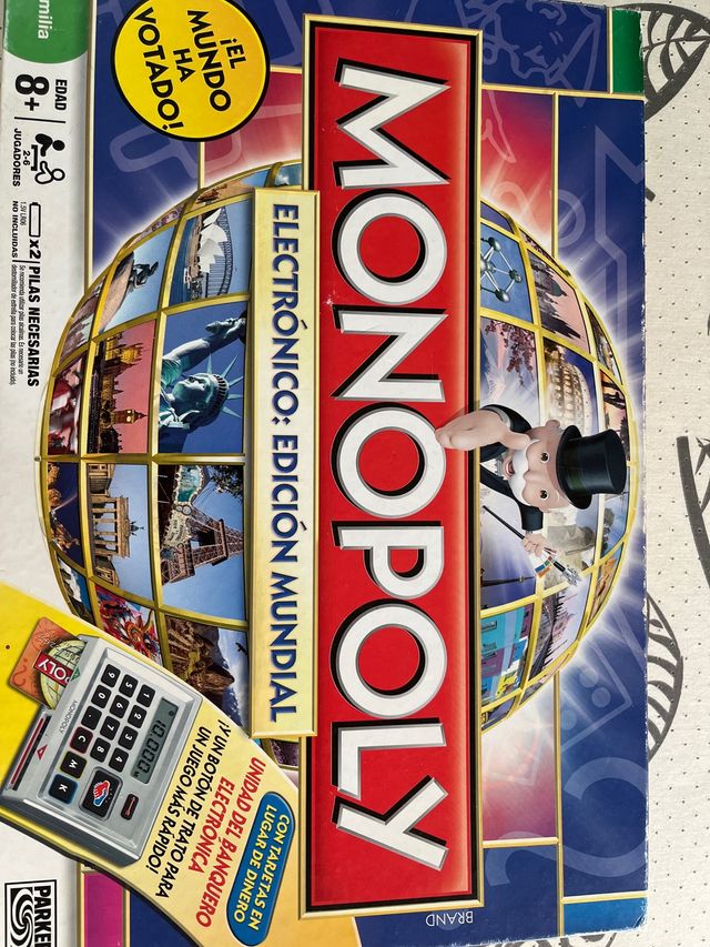Monopoly Electronico Monopoly EdiciÃ³n Mundial Reglas Monopoly