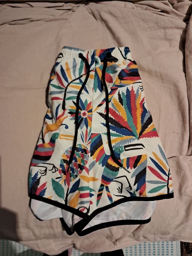 Bañador corto multicolor