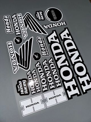KIT PEGATINAS VINILOS HONDA RACING MOTO HRC CBR RR