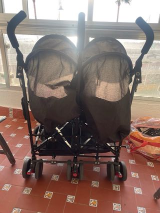 Silla paseo gemelar Asalvo