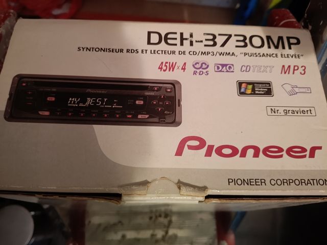 Radio Coche Pioneer DEH-3730MP