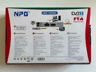 Receptor Satélite NPG DSR 4008A ¡Nuevo!