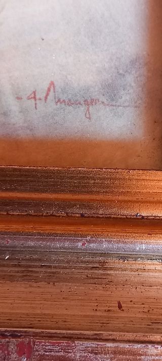 Quadro vintage clown 15x20cm Del Fiore