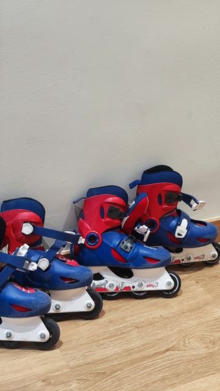 Patines infantiles 2 pares.