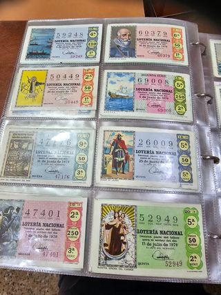 Coleccion decimos antiguos