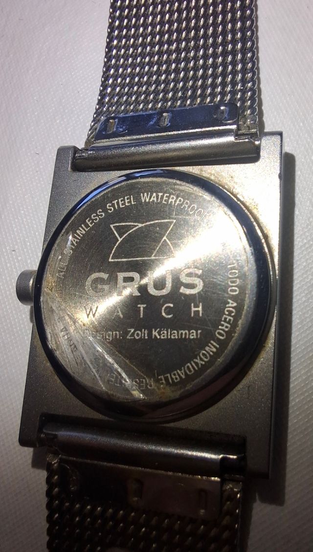 Reloj de Señora Grus