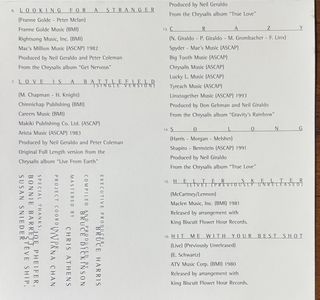 PAT BENATAR - heartbreaker sixteen classic CD rock