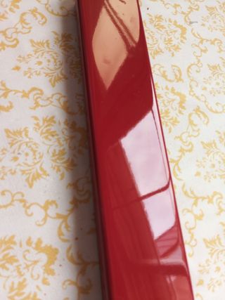 Reloj deportivo rojo