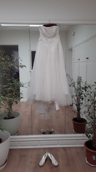 Vestido De Novia Y Zapatos