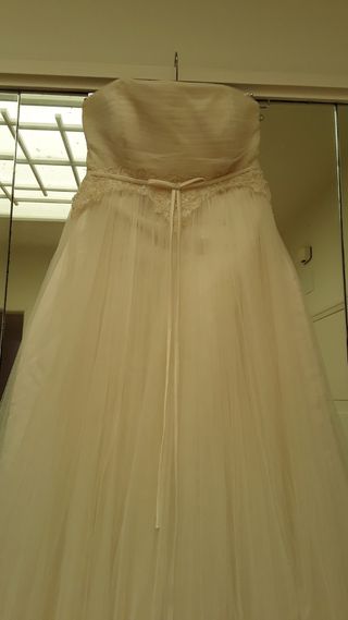 Vestido De Novia Y Zapatos