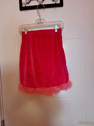 Traje niña rosa