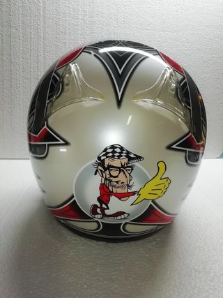 Casco Shoei Troy Lee Designs, sete gibernau