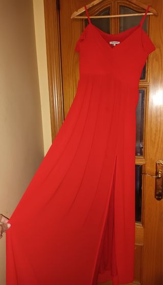 Vestido rojo fiesta S/36 Charms