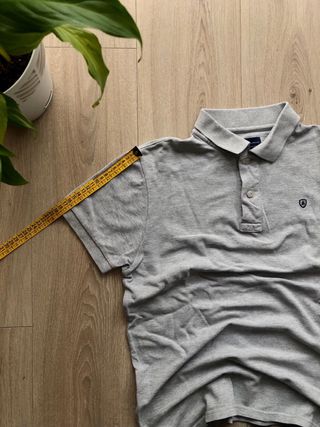 Polo gris Álvaro Moreno S old money classic
