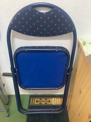 Silla plegable estampado
