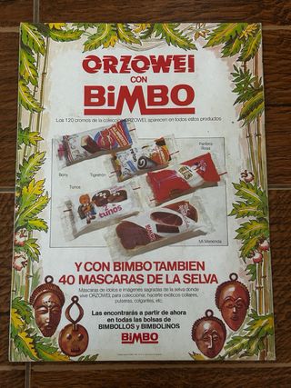 Orzowei con Bimbo - Álbum Cromos