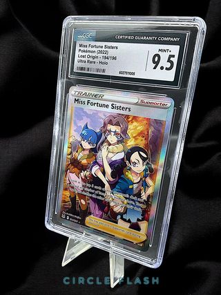 Carta Pokémon Hermanas Tres Malezas(LOR194) CGC9.5