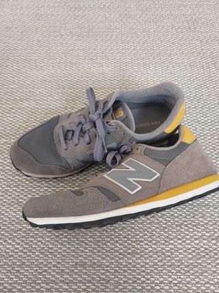 ZAPATILLAS NEW BALANCE 373 GRIS/MOSTAZA