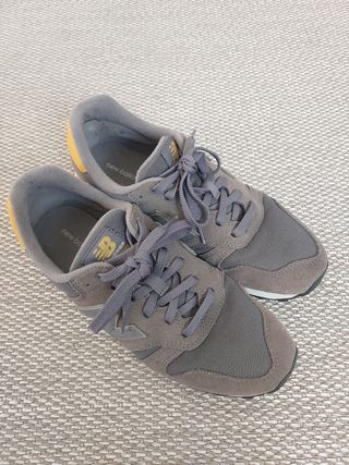 ZAPATILLAS NEW BALANCE 373 GRIS/MOSTAZA