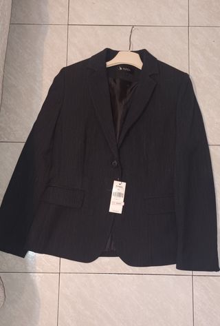 Americana Corte inglés l negra -da menos talla