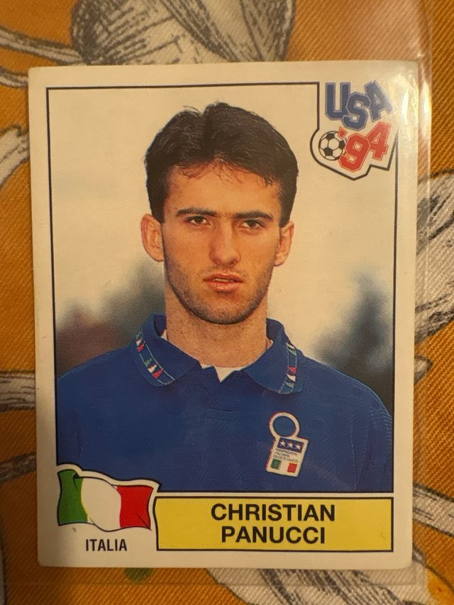 Cromo Panucci Mundial USA 94