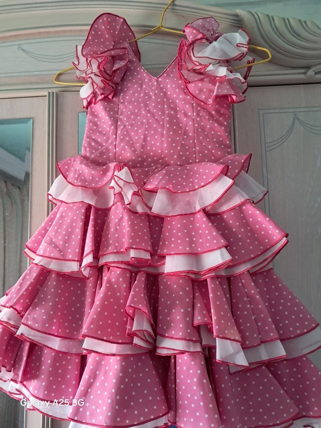 Traje Flamenca niña talla 1 año